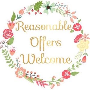 All offers welcome!